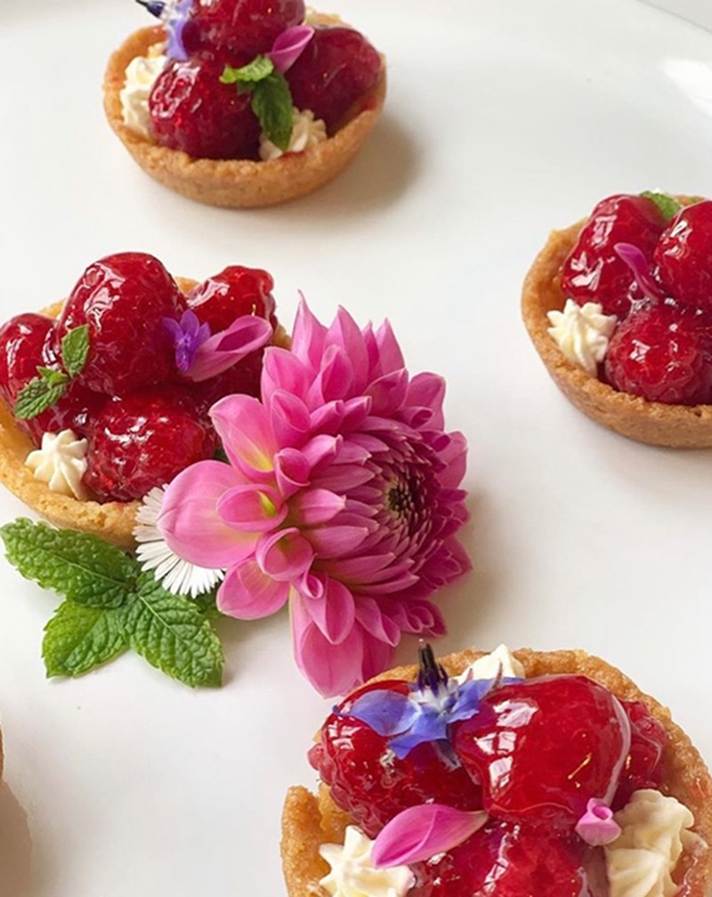 Almond Berry Tartlets