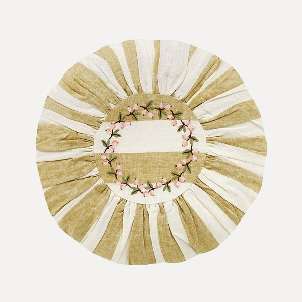 Sirkus Stripe Round Cushion from Projektityyny