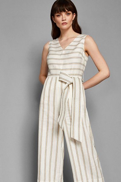 Zelma Striped Jumpsuit