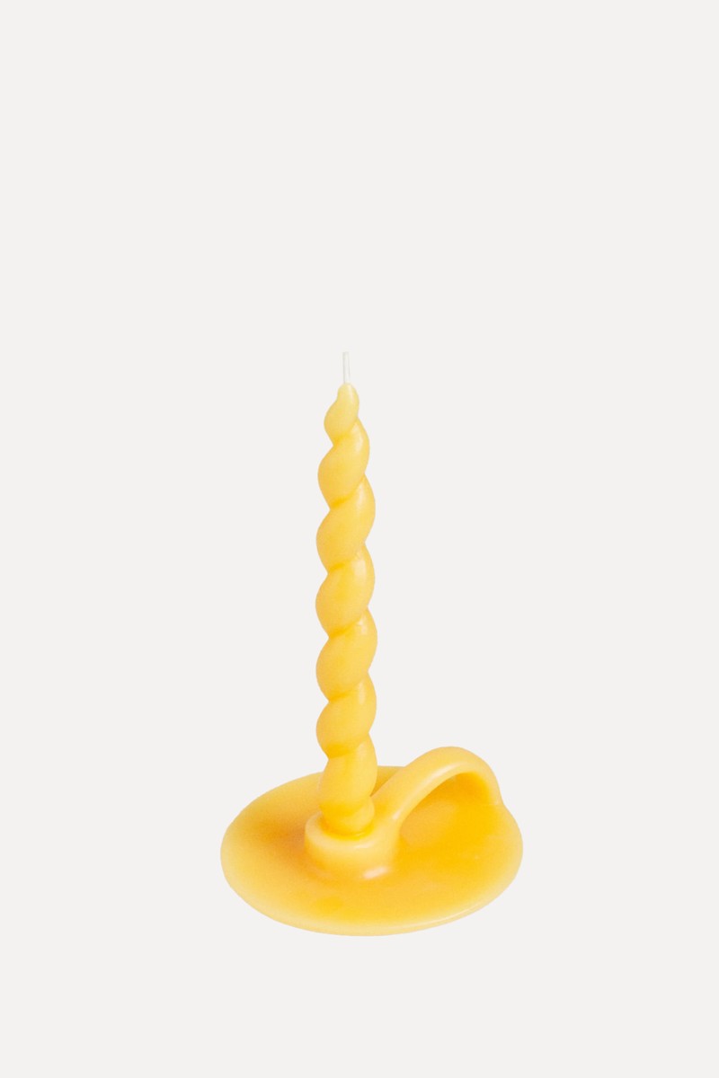 Spiral Candlestick Shaped Candle from Zara