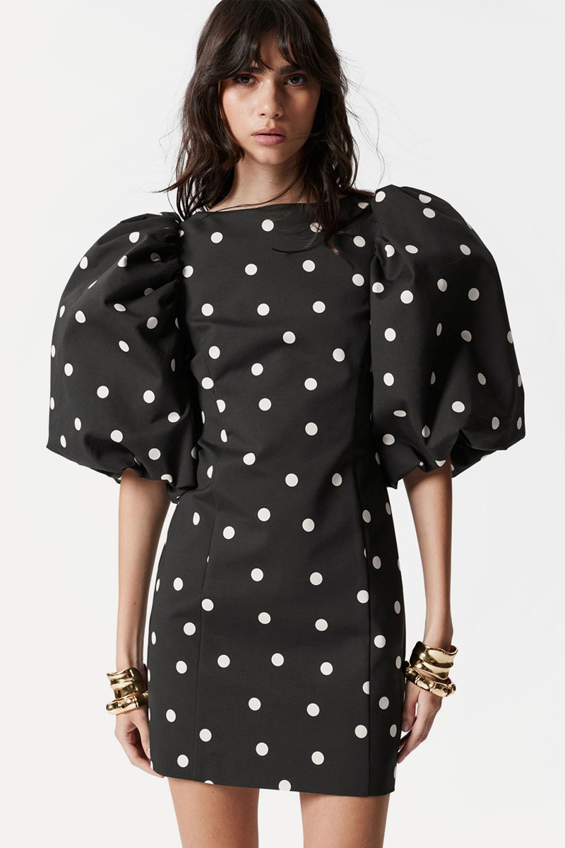 Puff-Sleeve Mini Dress from & Other Stories