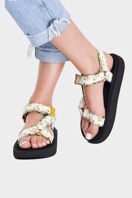 Floral Sandals from Mango