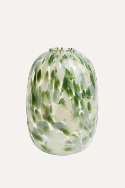 Patterned Large Glass Vase from H&M