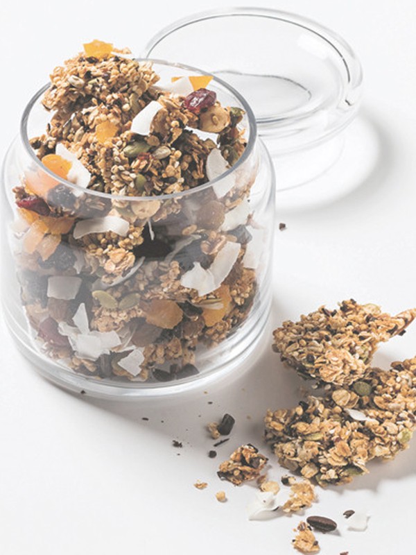 Coffee & Cacao Maple Granola Clusters
