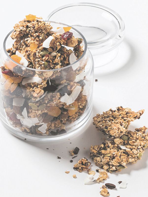 Coffee & Cacao Maple Granola Clusters