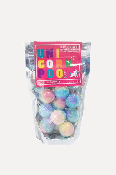 Set Of 10 Unicorn Poo Bath Bombs