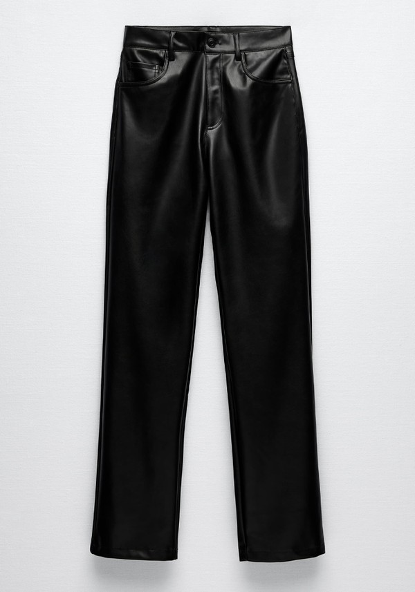 Leather Trousers from Zara