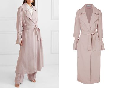 Belted Twill Trench Coat from Ochi