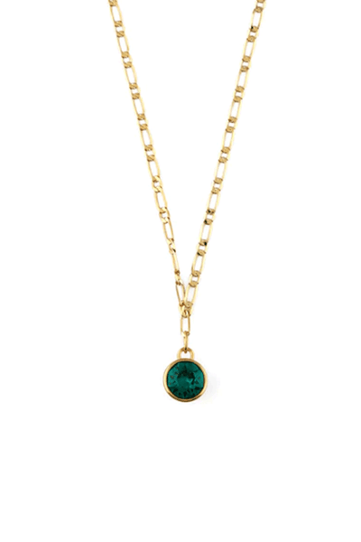 Emerald Drop Necklace from Orelia