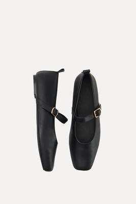 Leather Ballerinas   from Reserved