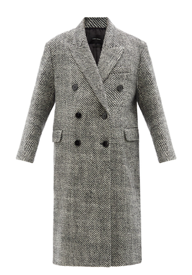 Lojimiko Oversized Double-Breasted Wool Coat from Isabel Marant