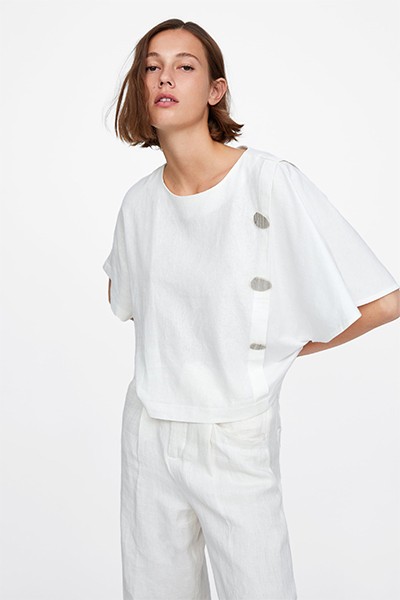 Button-Up Top from Zara