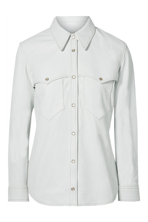 Nile Leather Shirt from Isabel Marant
