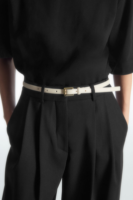 Skinny Leather Belt from COS