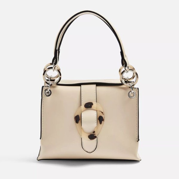 Storm Cream Buckle Shoulder Bag