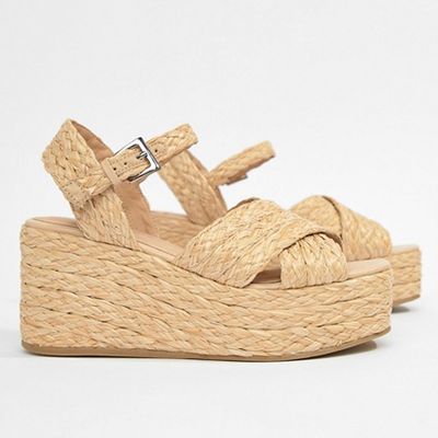 Thierry Raffia Wedges from ASOS