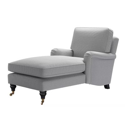 Bluebell Chaise Armchair In Pumice House Plain Weave from Sofa.com