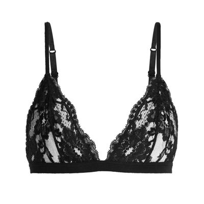 Souple Triangle-Cup Lace Bra from La Perla