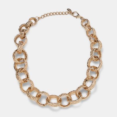 Textured Chain Link Necklace from Zara