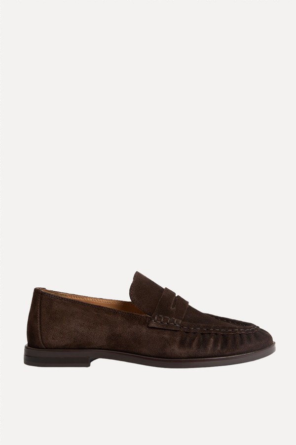 Suede Loafers from marks & Spencer
