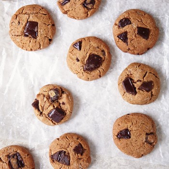 Nut Butter Chocolate Chip Cookies