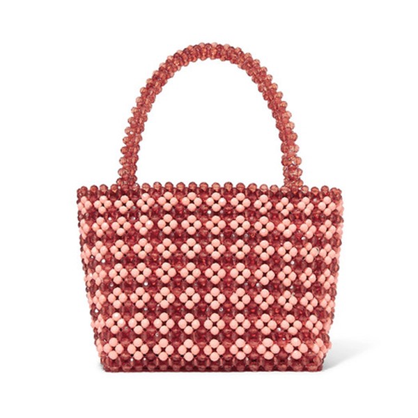 Mina Small Beaded Satin Tote from Loeffler Randall