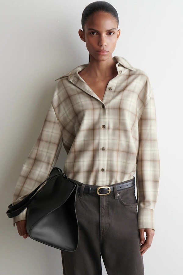 Checked Flannel Shirt from COS