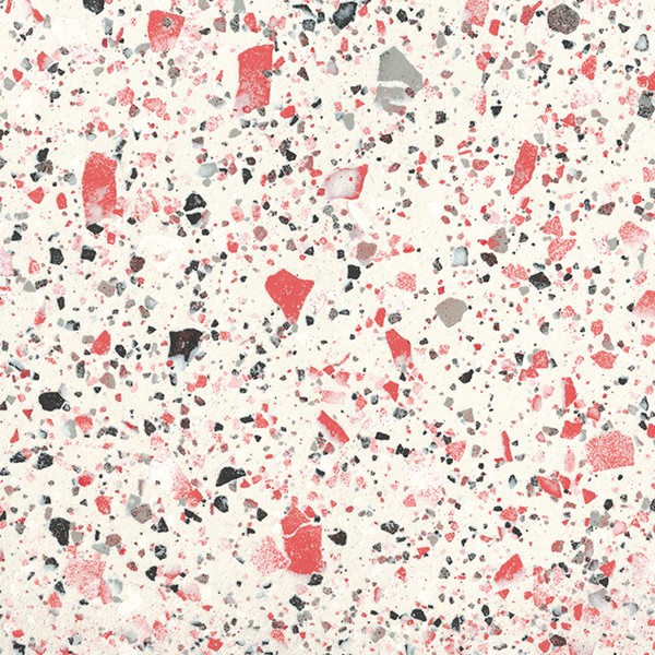 Terrazzo Nouveau Ruby Matt Porcelain