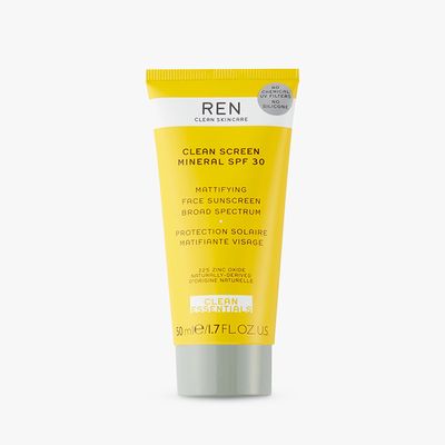 Clean Screen Mineral SPF 30 Face Sun Cream  from REN Skincare