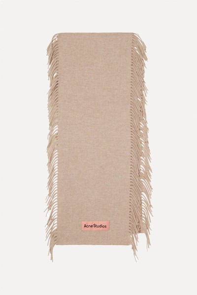 Fringe Wool Scarf from Acne Stdios