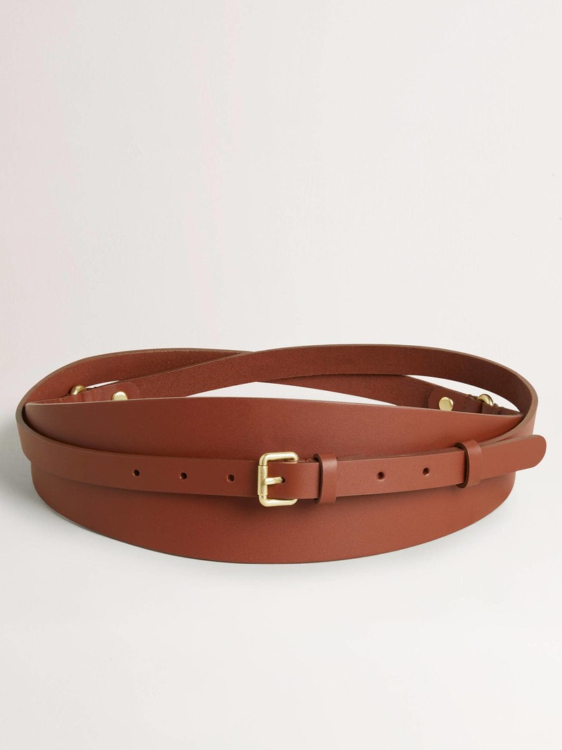 Wide Wrap Waist Belt