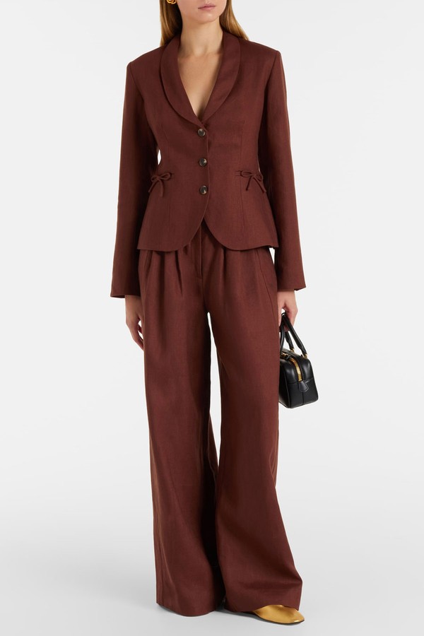 Sabine Linen Blazer from Posse