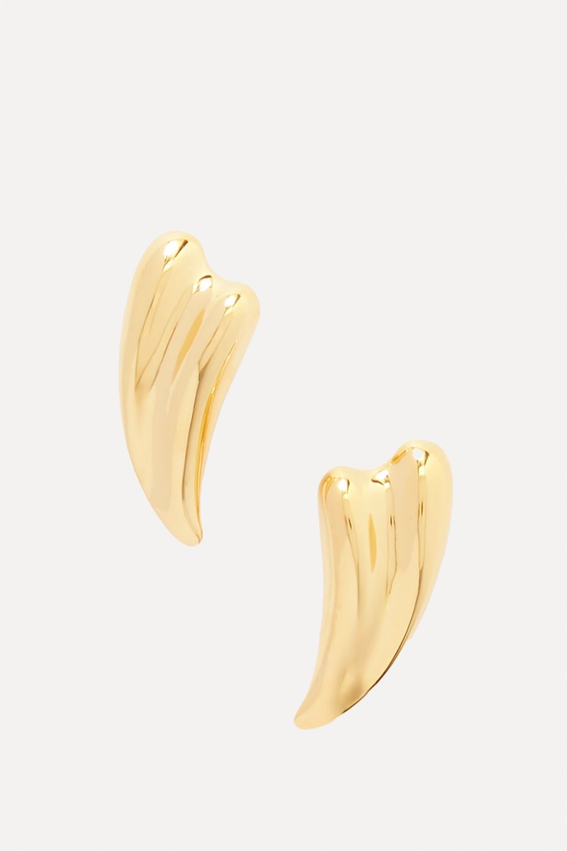 Liza Gold-Tone Clip Earrings from Tom Ford