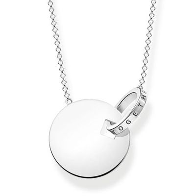 Necklace With Silver-Coloured Ring