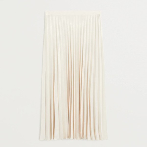 Pleated Midi Skirt from Mango