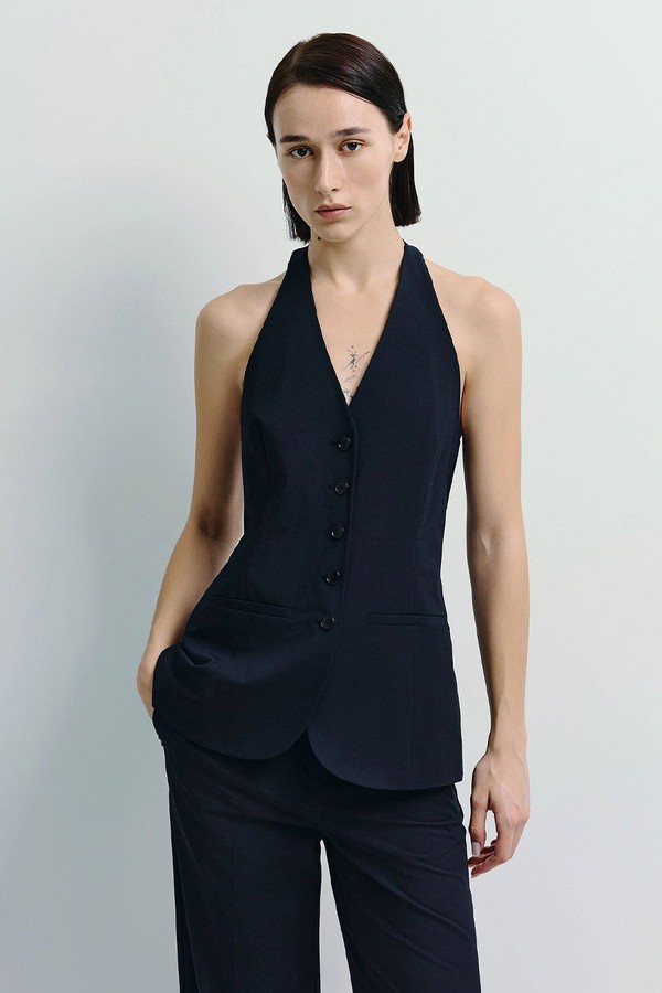 Donette Halter Vest