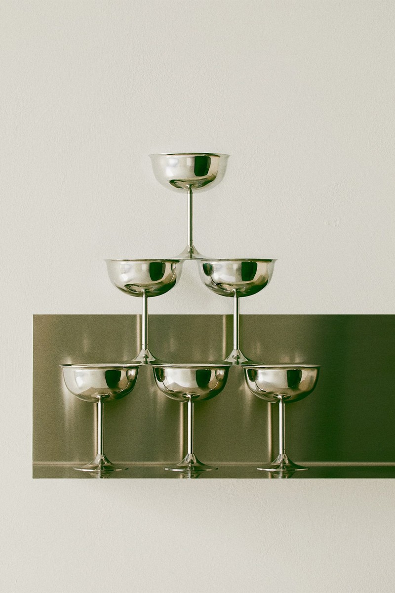 Tall Stainless Steel Coupe from H&M 