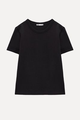 Heavy-Weight Cotton T-Shirt from Zara