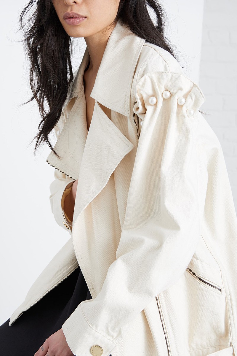 Dolly Ecru Jacket from Mother Of Pearl