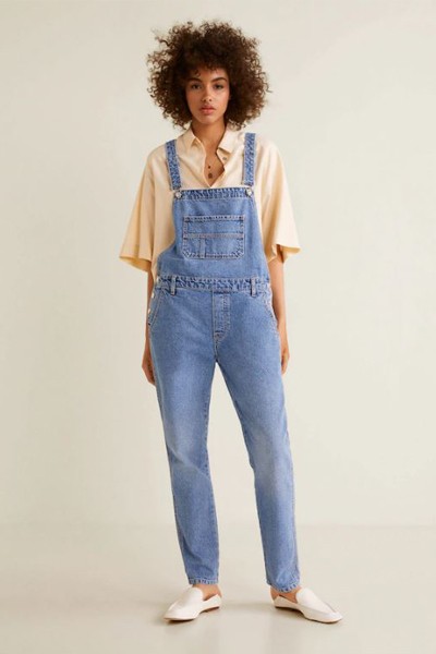 Denim Dungarees from Mango