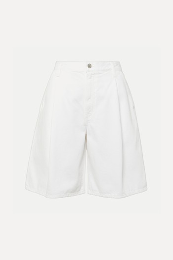 Ellis Mid-Rise Denim Bermuda Shorts from Agolde