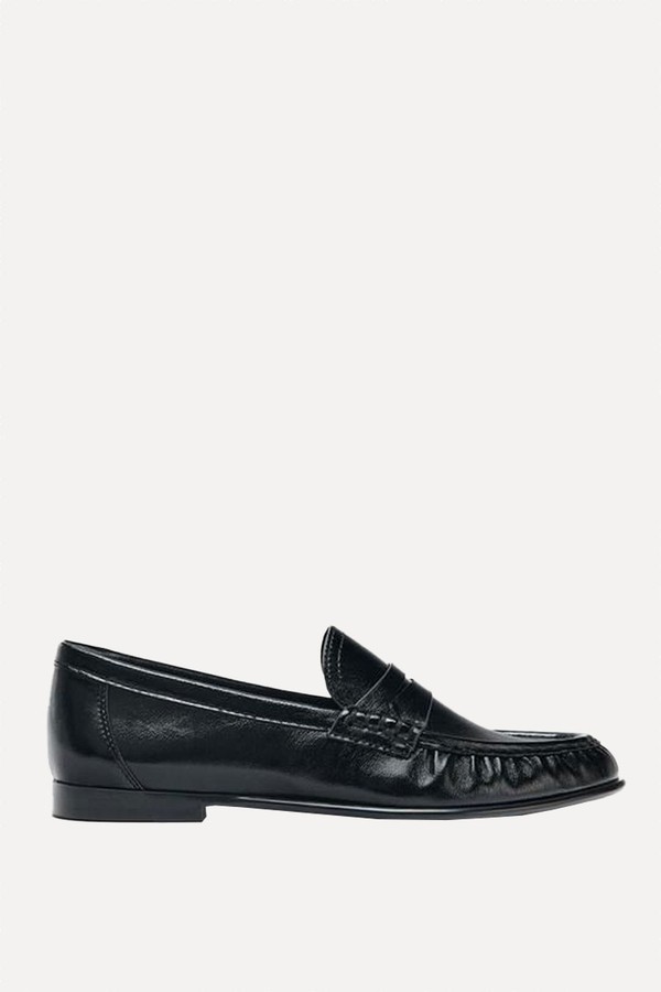 Soft Gathered Loafers