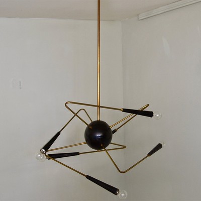 PJ Thomas Sputnik Chandelier 