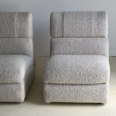 Boucle Modular Armchair from Scene By Chloe