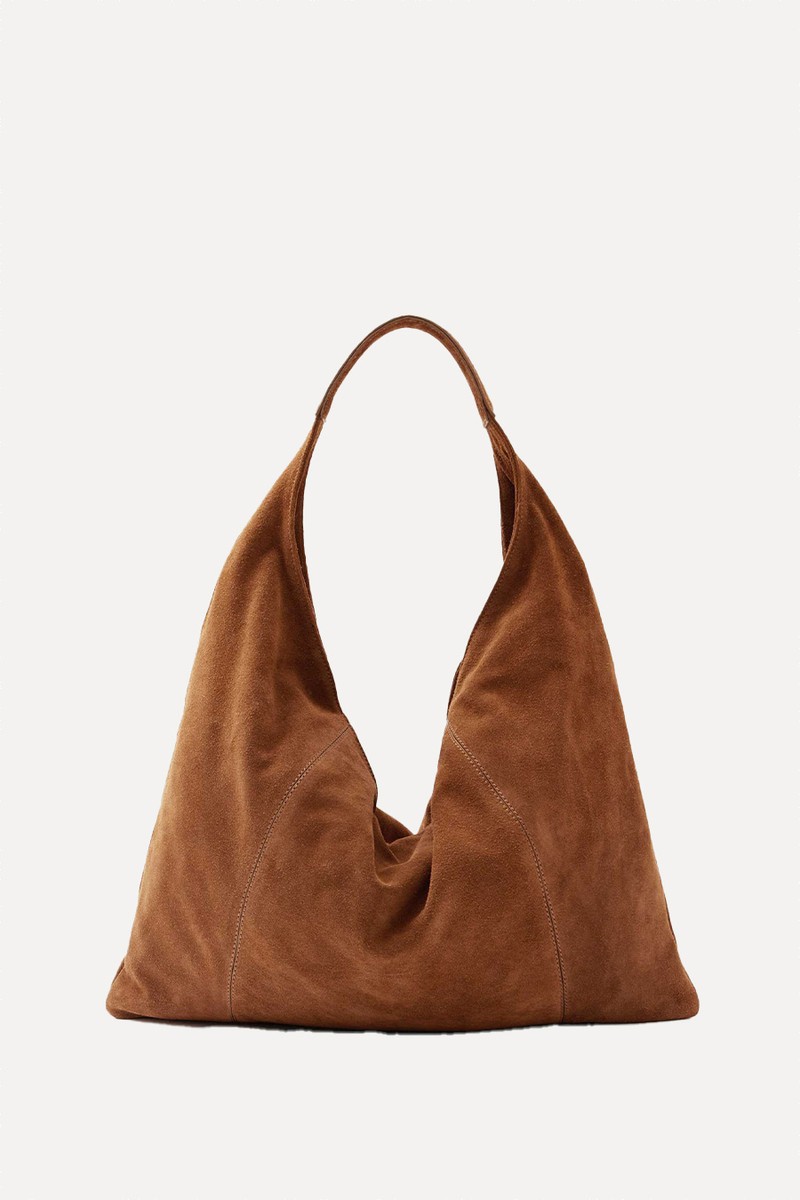Suede Tote Bag from Hush