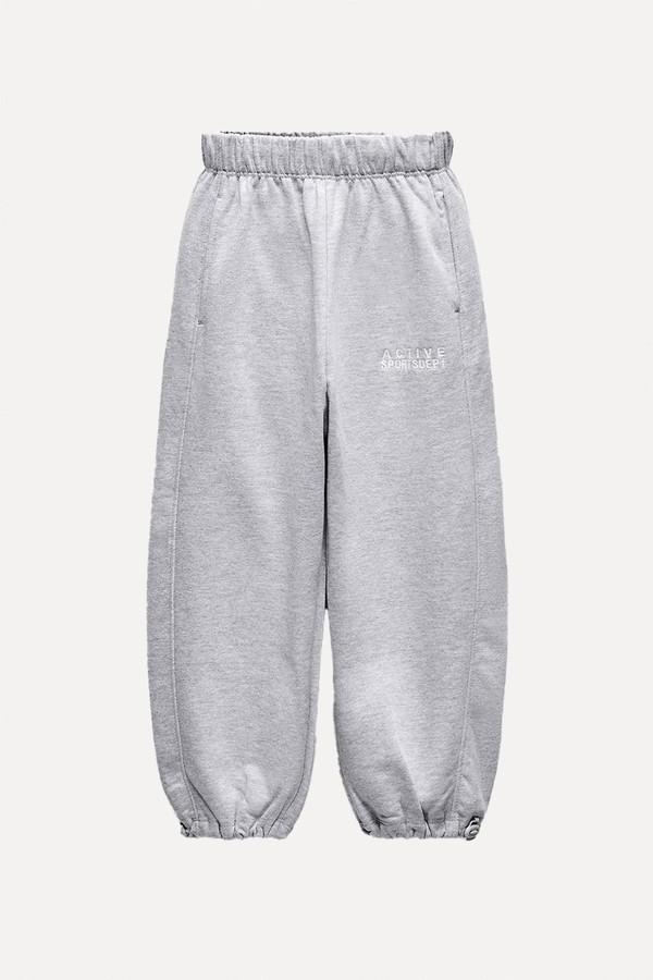 Embroidered Jogger Trousers