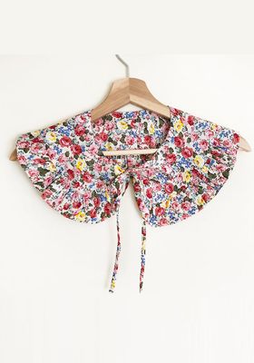 Ditsy Floral Print Cotton Frill Collar from MustardMonday