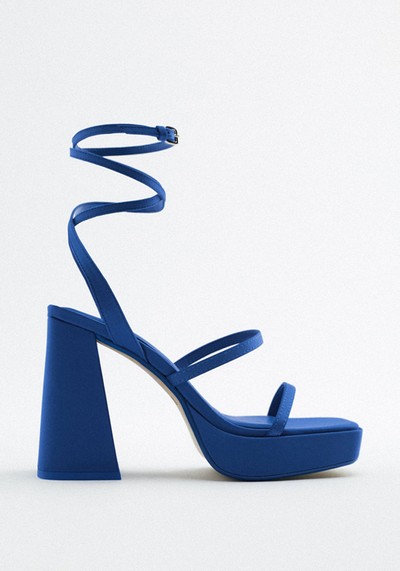 Strappy Platform Heel Sandal