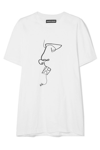 Embroidered Cotton Jersey T-Shirt from House of Holland