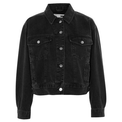 Tall Cropped Denim Jacket from Topshop
